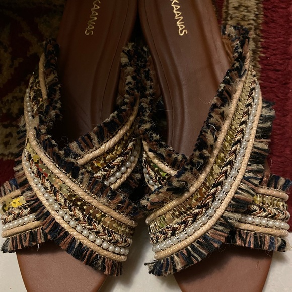 💯 Authentic KAANAS IBIZA Sandals - Picture 1 of 6
